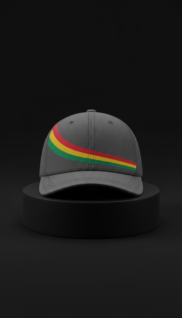 Spectrum Cap with Rainbow Accent
