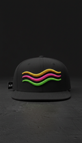 Urban Gold Wave Snapback Cap