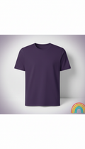 Signature tee in spectrum violet