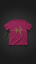 Say Less Magenta Tag T-shirt
