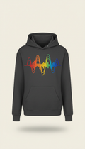 Rainbow Frequency Wave Hoodie